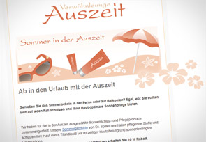 Auszeit Newsletter Sommer