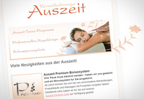 Auszeit Newsletter News